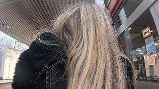 My Hottest Piss in the Public Toilet!