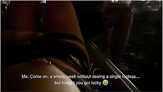 Female Pov - Flirty Stranger Touching Me On A Public Non-nude Beach