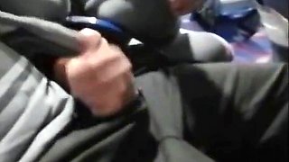 Public Handjob with Amateur Babe