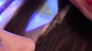 Japanese Lesbian - Machi Ikuno Licks Rin Amamiya’s Face and Spits in Her Mouth