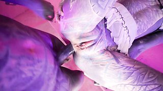 Notable Anuskatzz and Lily Lu's anal fingering video