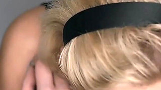Blonde Cutie Sloppy POV Blowjob on Huge Monstercock!