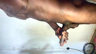 Having my long inches dick touched