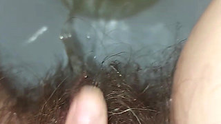 Showing off My Hairy Armpits and Piss