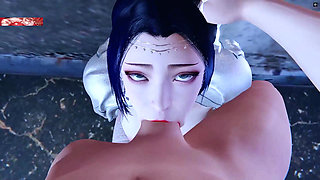 Pixel Enchantress: Virtual Curvy Goddess - 3D Animation Hentai