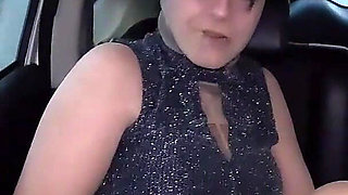 Risky Trip in Full Pantyhose Encasement Nylon Doll in the Car Ep. 336