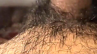 Hot Girlfriend Gave Big Black Cock Hand Job with Huge Cumshot
