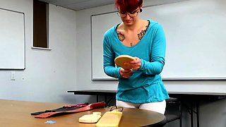 Milf shot fetish jerking muscle