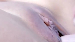 Vacationer seduces blonde slut Milf Debora on the beach and gives her hard