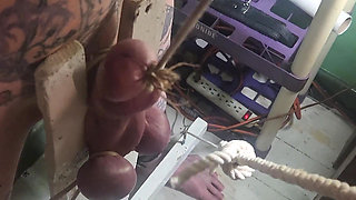 Goode Girl Unholy Crucifix Ballbusting Pt2