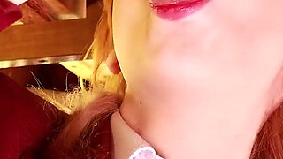 Blue Balls Ready to Explode on Redhead Schoolgirl