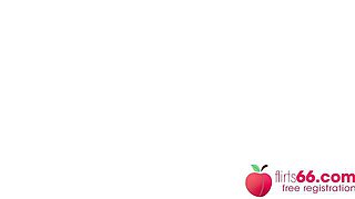 Horny Jessii Van Riva at small tits video