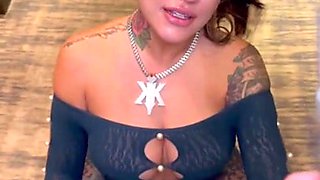 Karmen receives intense outdoor BBC passion with desire