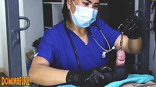 Femdom Medical Cbt By Nurse With Domina Fire