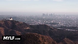 Envious cougar stepmom Bunny Madison catches her son-in-law cheating on her with her bff mona azar - mylf