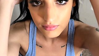 Czech amateur blowjob and fucking POV in public