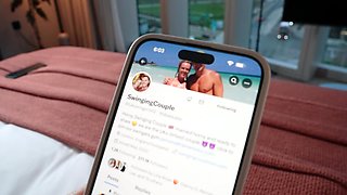 I've Invited Hot Couple for Foursome to Our Hotel