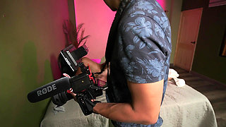 Behind the Scenes! Stepsister Finds Me Smelling Her Panties and Makes Me Fuck Her