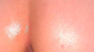 Big Ass Doggystyle Girlfriend and Dripping with Oil Absolutely Crazy