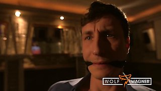 Jason Steel Roughly Fucks Vicky Suns Pussy in Bondage