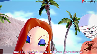 Jessica Rabbit get fucked in a pool