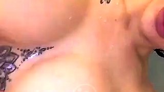 Beautiful wife masturbating show with webcam with toys