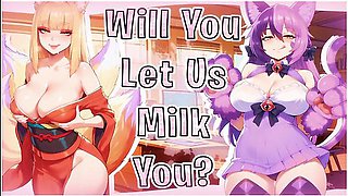 [ff4m] For Your Job Interview, Two Hot Monster Girls Milk You To Ensure Quality [lewd Asmr Preview]