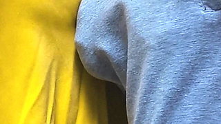 Girl Caught In Public Bus While She Stroking Stranger's Cock Until Ejaculation