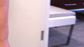 Bimbo Secretary with Huge Tits Get's Fucked Wearing Mini Skirt and Heels