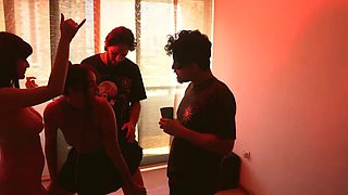 College Party Ends in Risky Sex