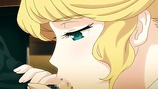 Wild love at hentai maid action