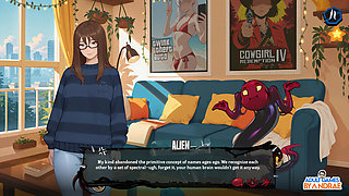Futa Fucks Femboys Gameplay Part 1 - Leia Meets the Alien Symbiote Onyx
