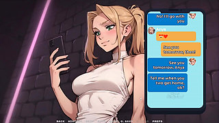 My New Girlfriend Taboo Hentai Game Ep.63 Two Step Sisters Taking Care of a Huge BBC in the Club Toilet!