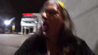 JonasBens Mature TS Sissy Prostitute in Public Outdoor Nudity