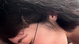 Czech amateur blowjob and fucking POV in public