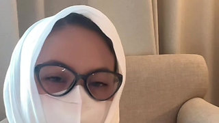 My stepsister is masturbating on the couch out a lot