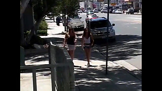 Big Cock Cum Swap for Two Young Sluts After a Fuck