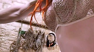 Cfnm fetish amateur femdom hoes jerk off loser during party