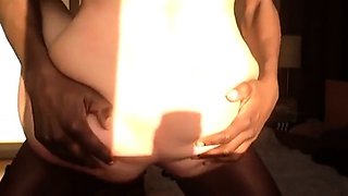 Russian MILF cheats on her husband with a chocolate bunny