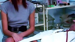 Something is wrong with mr doctor - The patient helps as best she can