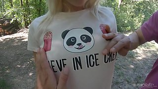 Marilyn Sugar Gets Lost In The Woods!