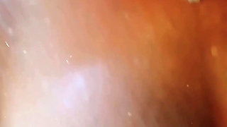 Dark Haired Beauty Brandy Aniston Rubs Her Shaved Pussy in the Bathtub