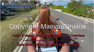 Maevaa Sinaloa - Surprise Creampie On A Public Beach