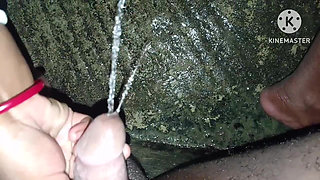 Desi Bhabhi Sucked the Dick After Peeing