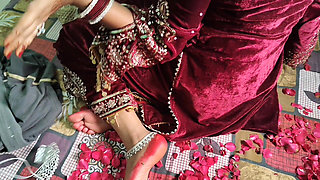 Desi Indian Suhagraat Sex Video, Beautiful Indian Bride First Night Sex