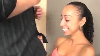 Cute teen Raven Hart and her boyfriend, Sean, date for a