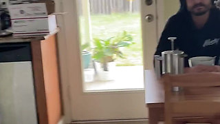 Me Trying to Seduce Him While He's Having Breakfast and Listening to the News