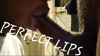 Perfect Lips Made Him Bust a Hard Nut! From Her Sloppily Deepthroating His Dick