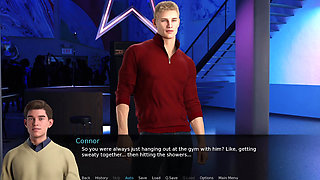 Freshman - Stroking My Big White Cock While Thinking About Naked Jocks