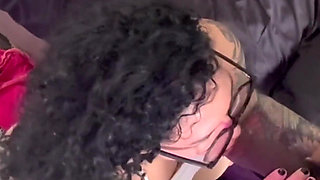 Bianca Bailee and Lil D Interracial Throat & Pussy Pounding